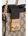 Small Padlock GG Shoulder Bag with Gold Tone Chain