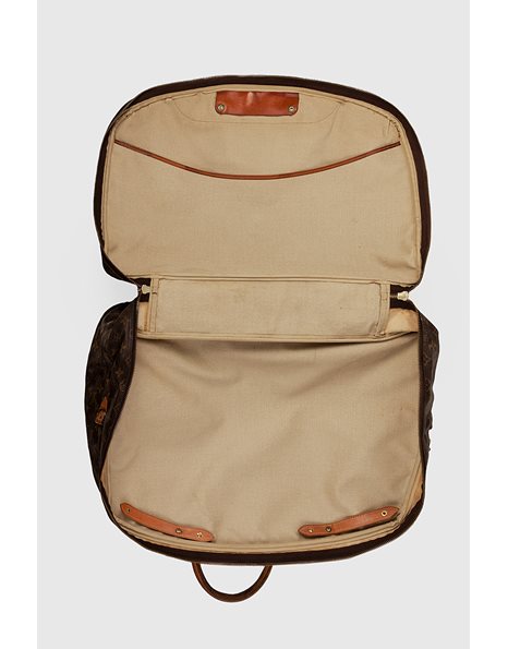 Vintage Brown Monogram Travel Bag