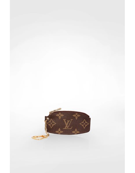 Small Porte Clés Pouch with Monogram